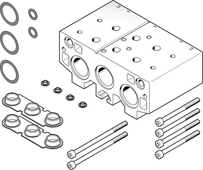 bloc de raccordement VABM-B10-30EEE-G34-2