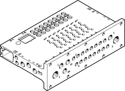 barrette de raccordement VABM-L1-14HWS1-G14-4-GR
