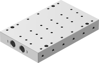 barrette de raccordement VABM-P7-18MB-G18-M5-6