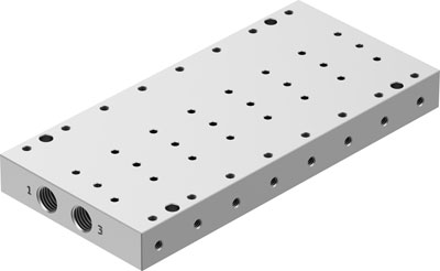 barrette de raccordement VABM-P7-18MB-G18-M5-8