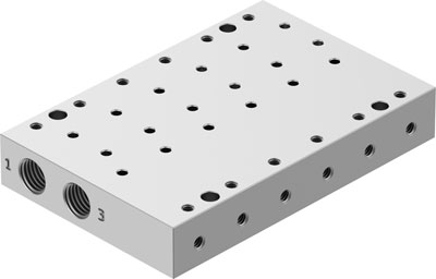 barrette de raccordement VABM-P6-15MB-G18-M5-6
