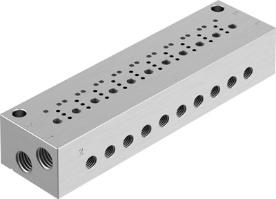 bloc de raccordement VABM-C12-6M-M5-M3-10