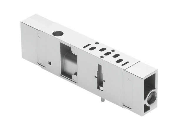 VABF-S3-2-F1B1-C Embase avec limiteur de débit