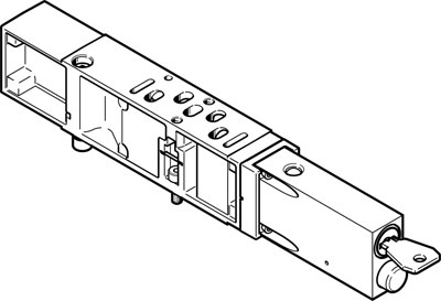 plaque d'isolement verticale VABF-S4-1-L1D2-C