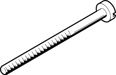 vis à tête cylindrique DIN84-M6X18-4.8