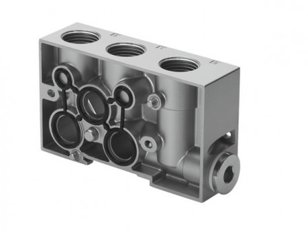 NZV-01/02-VDMA Plaque intermédiaire