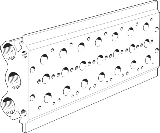 PRS-1/8-7-BB Bloc de raccordement