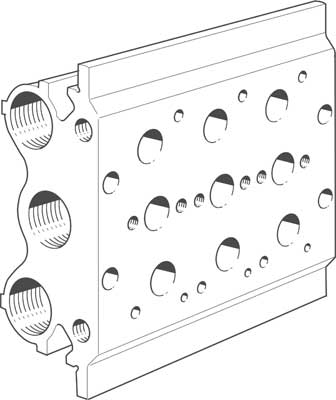bloc de raccordement PRS-1/4-3-B