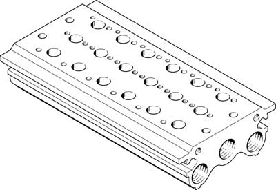 bloc de raccordement PRS-1/4-6-B
