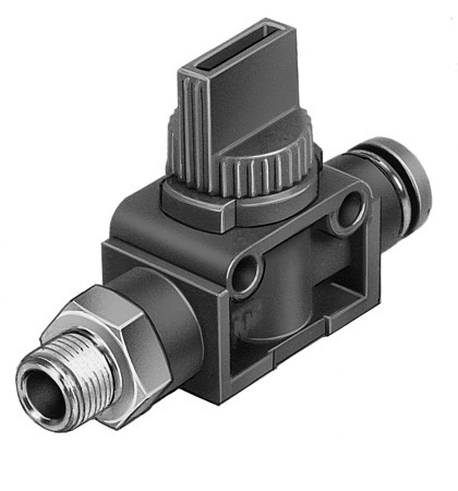 HE-2-3/8-QS-10 Robinet d'arrêt