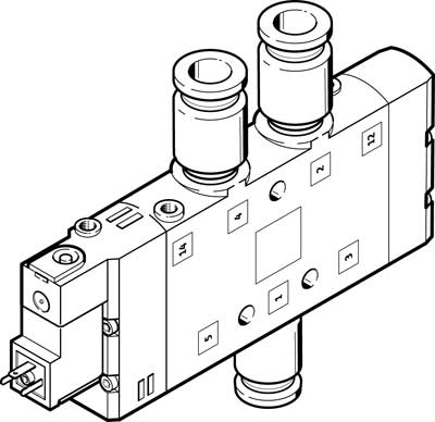 électrodistributeur CPE24-M1H-5L-QS-12