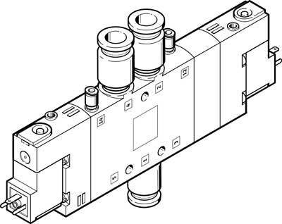 électrodistributeur CPE18-M2H-5/3BS-QS-10