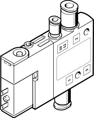 électrodistributeur CPE10-M1BH-3OLS-QS-6