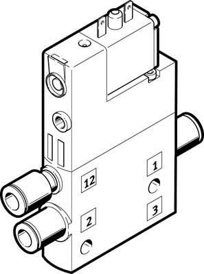 électrodistributeur CPE14-M1BH-3GLS-QS-6