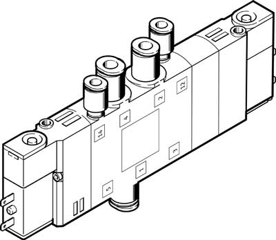 électrodistributeur CPE14-M1BH-5/3GS-QS-6