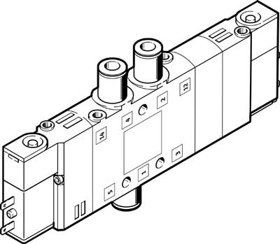 électrodistributeur CPE10-M1BH-5/3B-QS4-B