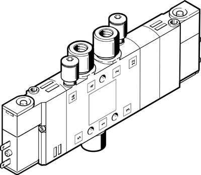 électrodistributeur CPE10-M1BH-5/3BS-QS4-B