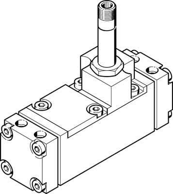 électrodistributeur CM-5/2-1/4-FH