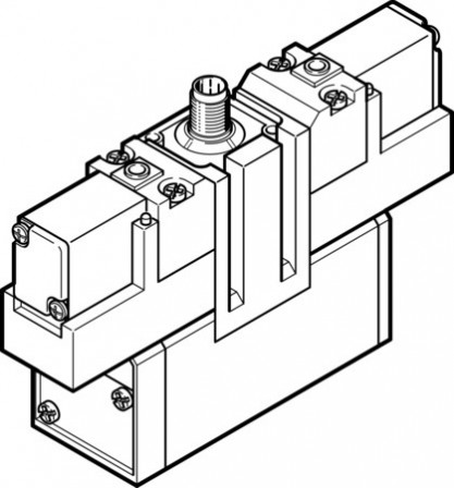 JMEBDH-5/2-D-3-ZSR-C Électrodistributeur