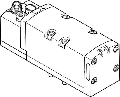 électrodistributeur VSVA-B-M52-MZD-D2-1R5L