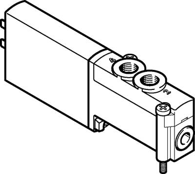 électrodistributeur MHP2-MS1H-5/2-M5