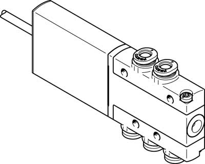 électrodistributeur MHE2-MS1H-5/2-QS-4-K
