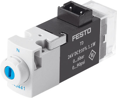 électrodistributeur MHA1-M1LH-3/2G-0,6-TC