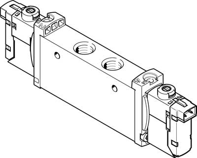 électrodistributeur VUVG-L14-B52-T-G18-1H2L-W1