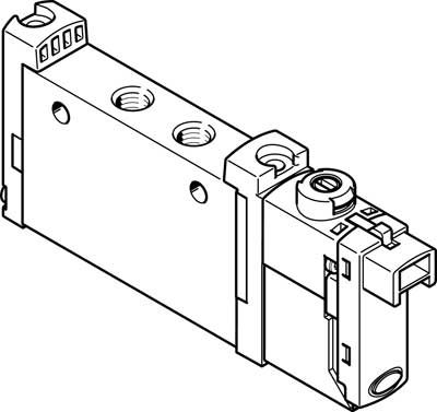 électrodistributeur VUVG-L10-M52-RT-M7-1H2L-W1