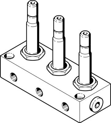 électrodistributeur BMCH-3-3-1/8