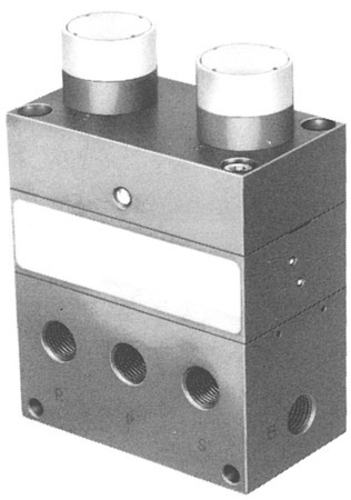 T-5/3-1/4 Distributeur à bouton-poussoir