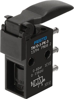 distributeur à manette TH/O-3-PK-3