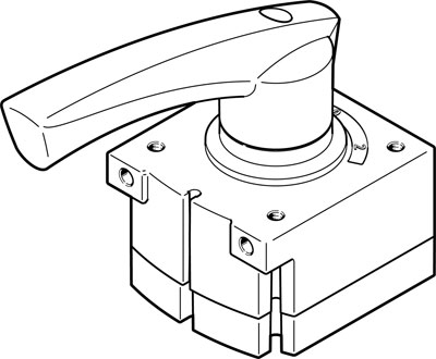 distributeur à poignée VHER-H-B43C-B-G18