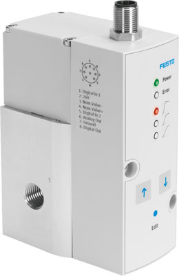 réducteur de pression proportionnelle VPPM-8L-L-1-G14-0L6H-V1N-S1