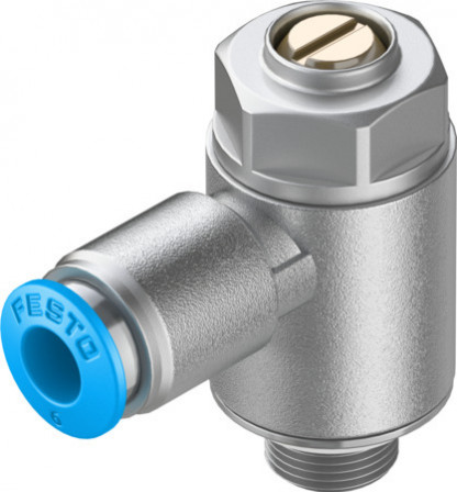 GRLA-1/8-QS-6-MF-D Limiteur de débit unidirectionnel