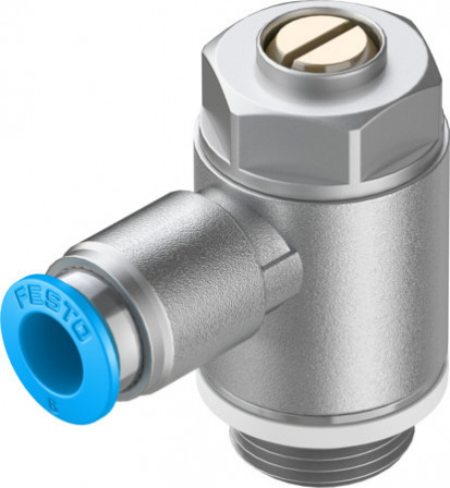 GRLA-3/8-QS-8-D Limiteur de débit unidirectionnel