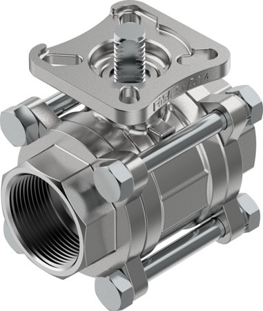 VZBE-11/2-T-63-T-2-F0507-V15V15 Robinet à boisseau sphérique