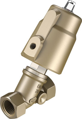 soupape à tête inclinée VZXF-L-M22C-M-A-G34-160-H3B1-50-16