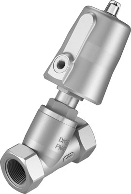 soupape à tête inclinée VZXF-L-M22C-M-A-G1-240-M1-V4V4T-50-16