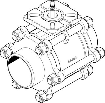 robinet à boisseau sphérique VZBA-3