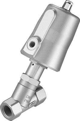 soupape à tête inclinée VZXF-L-M22C-M-A-G12-130-V4B2V-50-V