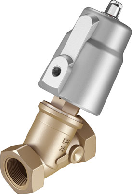 soupape à tête inclinée VZXF-L-M22C-M-A-G114-290-H3ALV-80-V