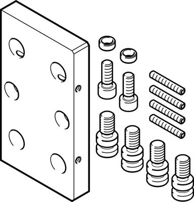 kit d'adaptation DHAA-G-G3-25-B11-40