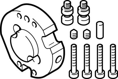 kit d'adaptation DHAA-G-Q11-25-B4-50