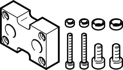 kit d'adaptation DHAA-G-Q11-35/40-B8-50