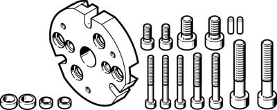 kit d'adaptation DHAA-G-Q5-20-B13-35
