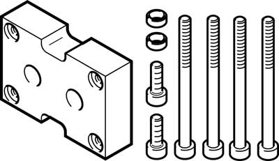 kit d'adaptation DHAA-G-Q11-50-B12-80