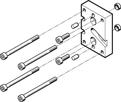 kit d'adaptation HAPG-SD2-25