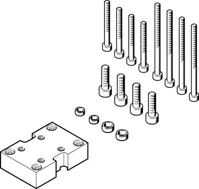 kit d'adaptation DHAA-G-H3-16-B8-25