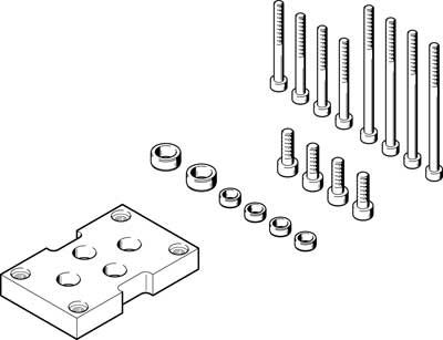 kit d'adaptation DHAA-G-G6-20-B8-40